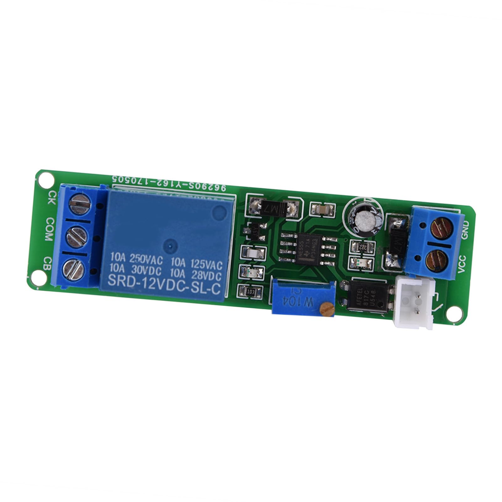 Timer Relay Module with Reverse Input Delay Off Trigger Button Switch for Robots - Image 4