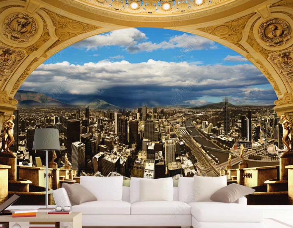 Papier Peint Intissé de Haute Qualité Poster Géant Urbain 300x210cm