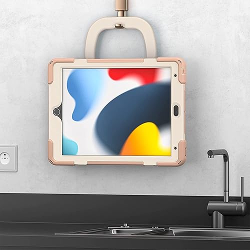 Vista 53 de Funda para iPad (A16) de 11 pulgadas 2025, Aslo para iPad 10 de 10.9 pulgadas 2022, funda resistente a prueba de golpes, soporte giratorio, soporte