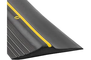 Universal Weather-Resistant Swiss Tracks Garage Door Bottom Threshold Seal Strip, Effortless DIY Weather Stripping Replacement