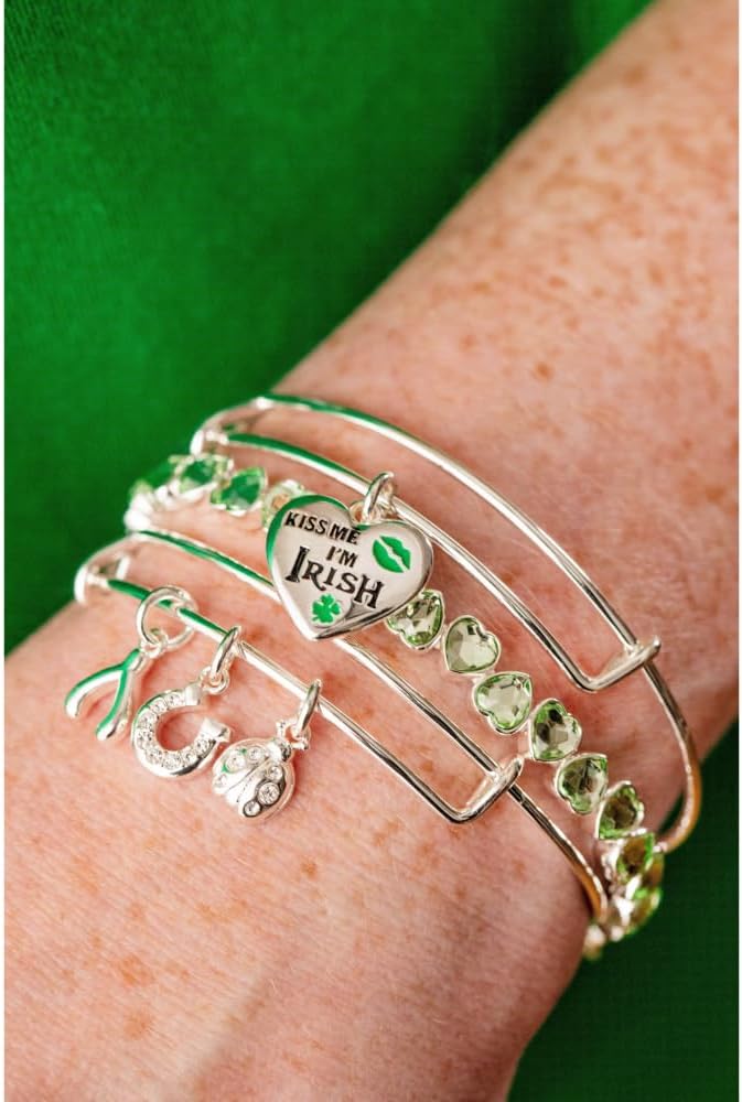 Alex and Ani Love and Luck Multi-Charm Bangle