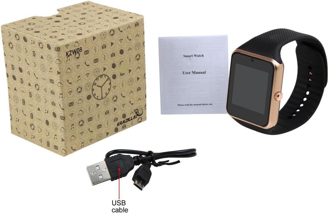 krazilla bluetooth smart watch