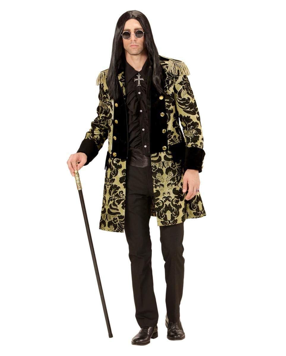 Horror-Shop Veneziana Smoking Nero e Oro XL