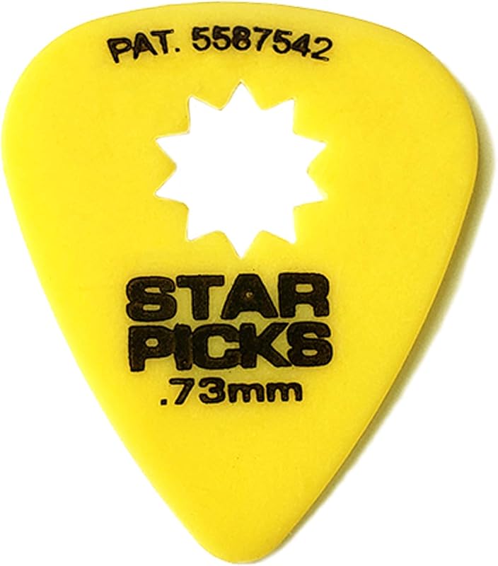 Star Picks Delrin Guitar Picks