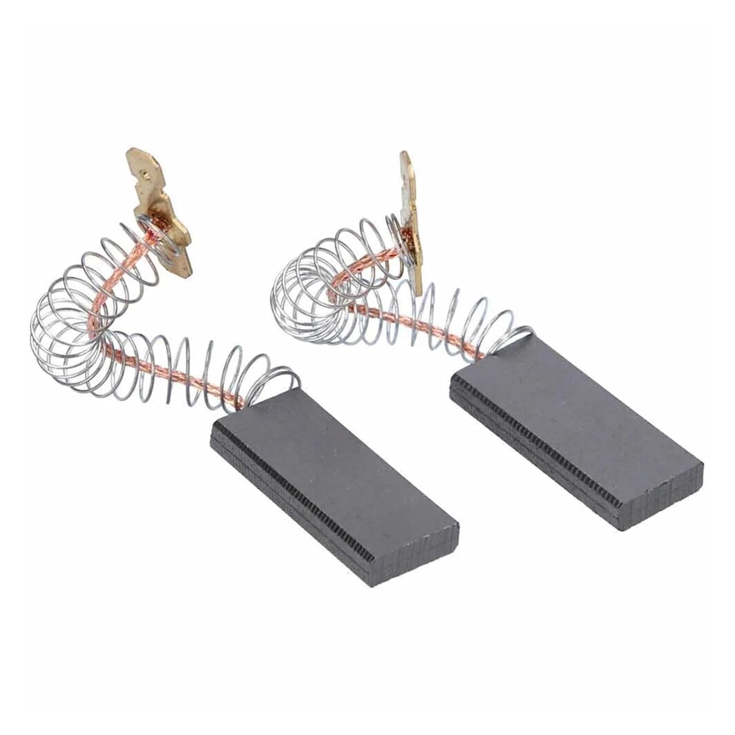 2pcs Carbon Brushes Motor Brushes Compatible for Bosch Compatible for Siemens Replaces 00154740 Washing Machine Carbon Brushes Motor Carbon Brushes