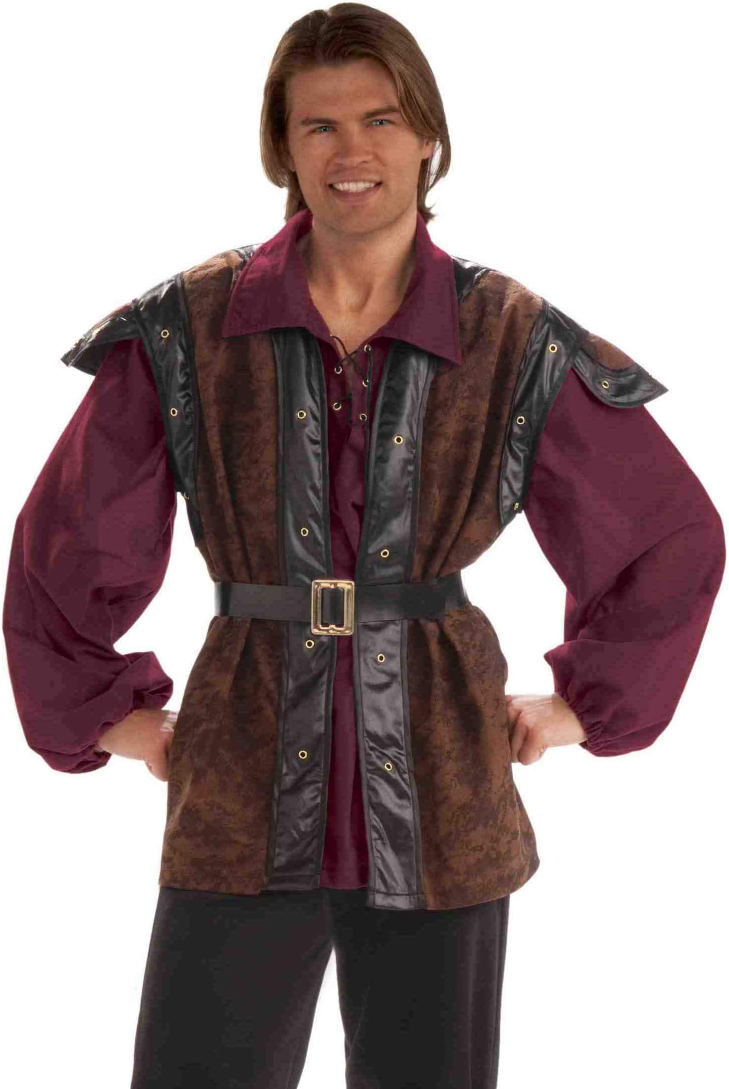 Forum Medieval Mercenary Deluxe Costume, Multi Color, Standard