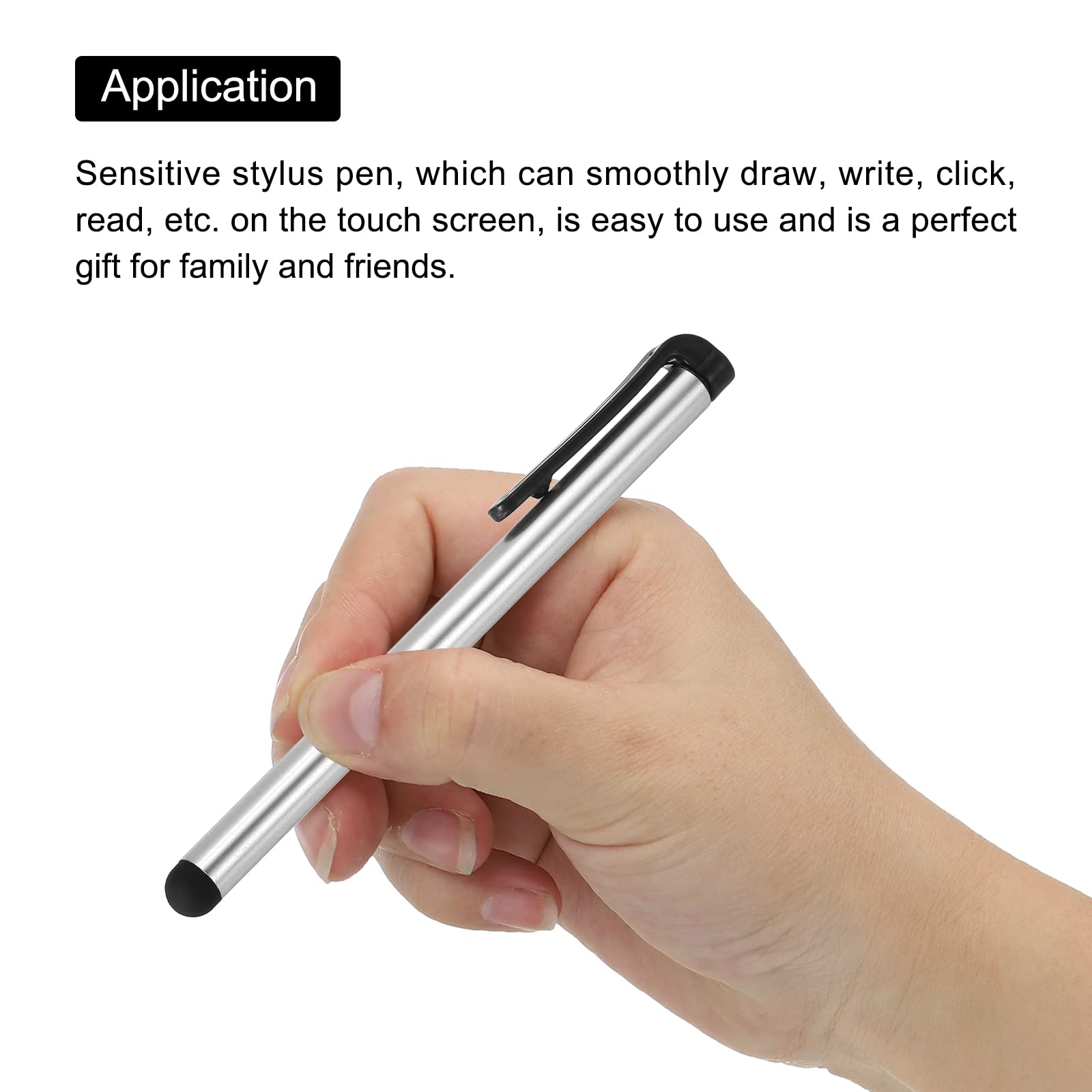 Pack 5 Stylus Fosmon Universal Pack De 5 Lápices Capacitivos Universales Para Pantallas Táctiles - Multicolor, Compatible Con Smartphones Y Tablets Pen Drive 256 GB