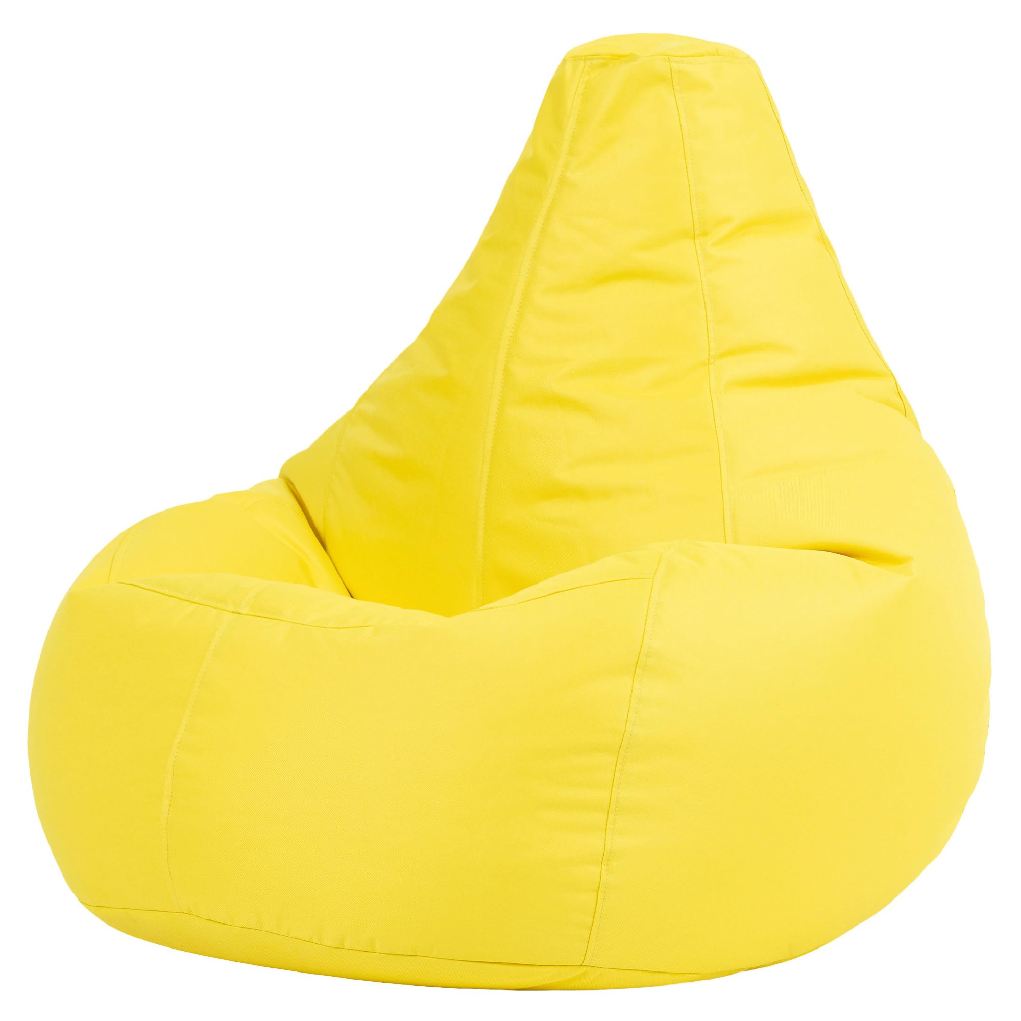 icon Dalton High Back Adult Gaming Indoor Outdoor Bean Bag Chair - Yellow