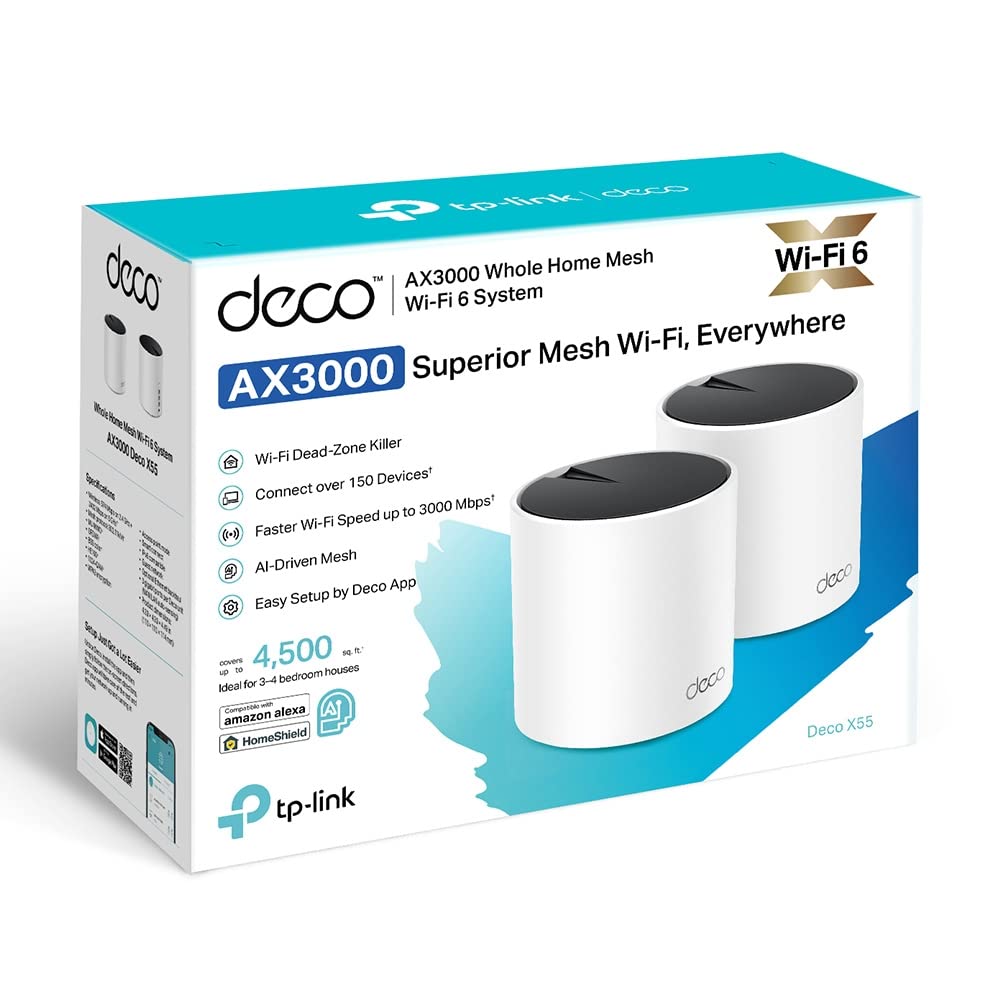 Répéteur WiFi Tp Link Systeme reseau Deco X55(2 pack)