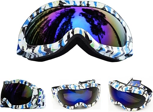 Miniatura 8 de Kids Ski Goggles Snow Snowboard Goggles for 3-12 Years Boy