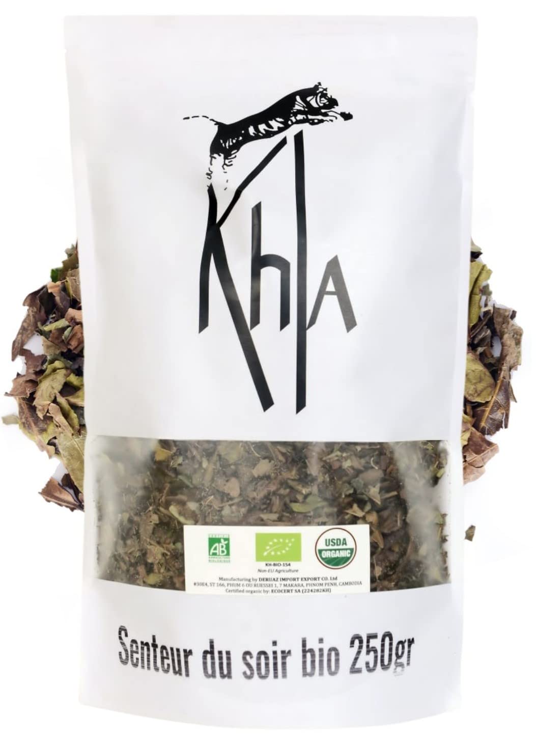 Senteur du soir Thé blanc bio regaliz 250 g Agriculture écologique KHLA