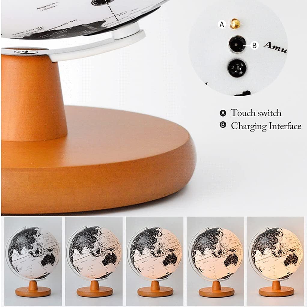 Wersja czarno-biała stereo 3D z drewnianym stojakiem z...