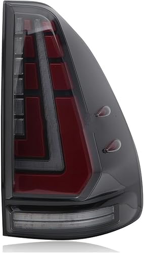 NuRcix Luz trasera de coche para Toyota para Prado FJ120 120 2003-2009 luz de señal de giro inversa luz antiniebla freno estacionamiento (color