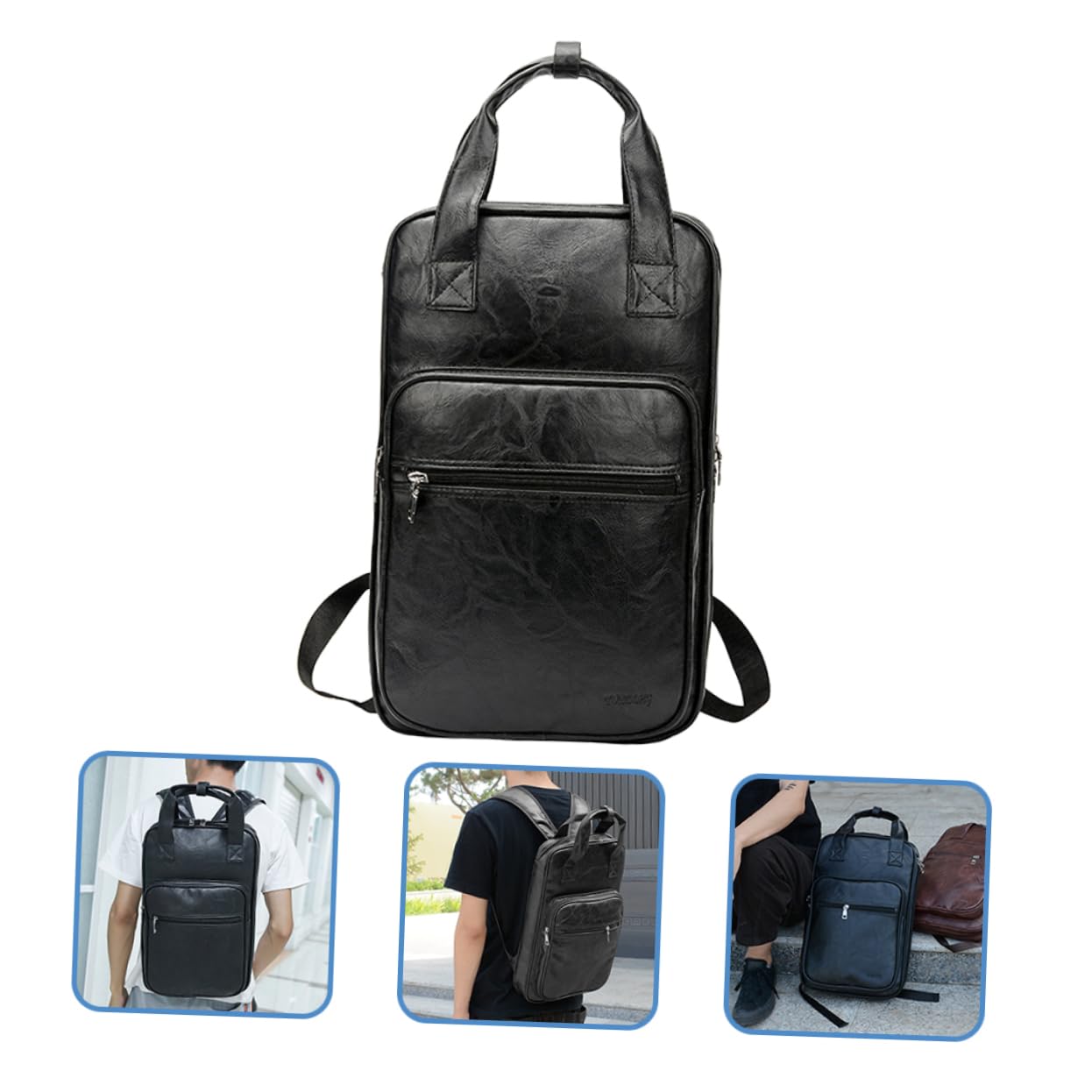 LIFKOME Borsa per Bacchette Spesse Resistente, Contenitore per Spartiti e Libri per Studenti e Insegnanti