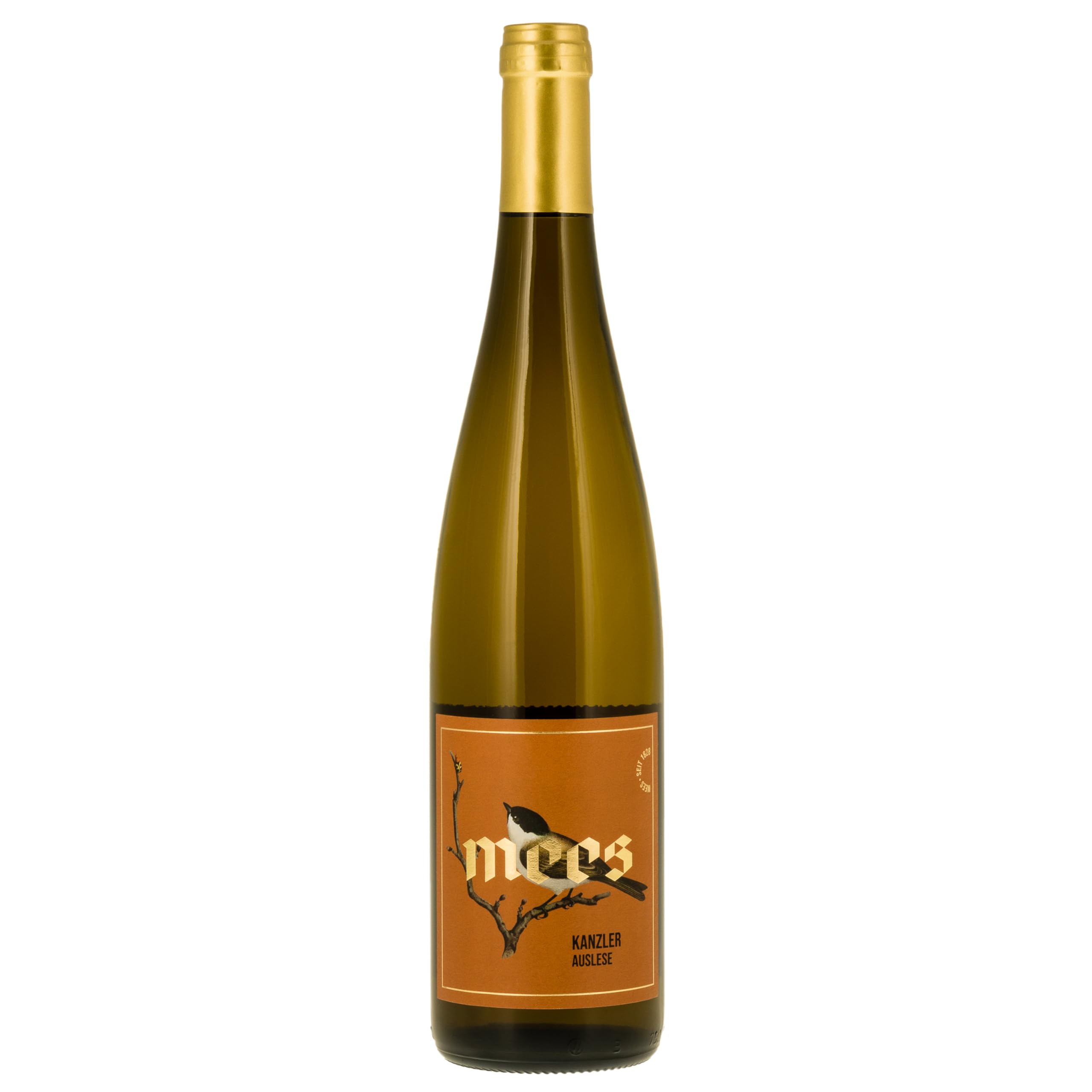 WEINGUT MEES | Kanzler Auslese Weisswein edelsüss 2022, Kreuznacher Rosenberg - Nahe | Prämierter Süß-Wein aus Deutschland im Set | Wein mit Prädikat im Paket (6 x 750 ml) 100% Kanzlerrebe