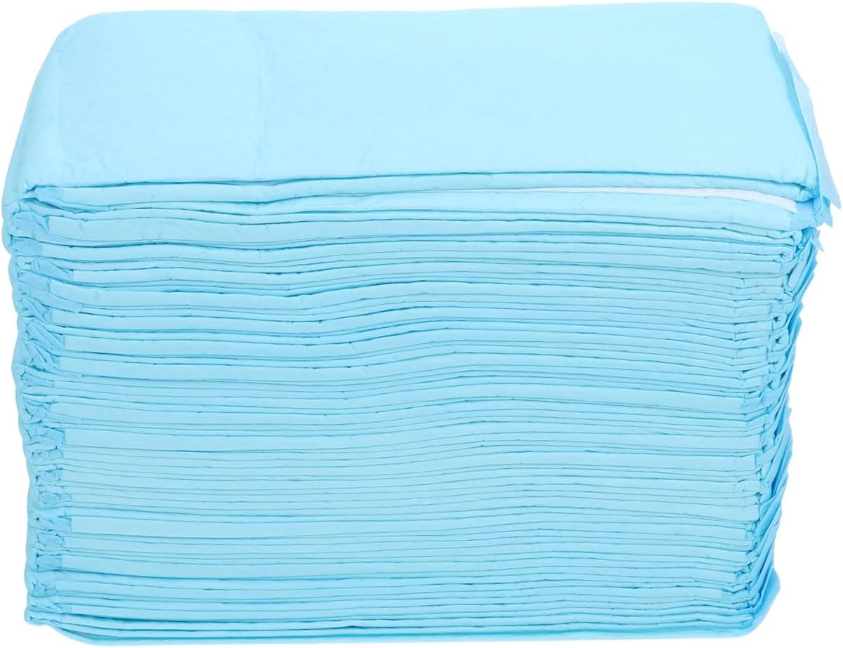 Sosoport 20pcs Disposable Dog Pee Pads Wee Pads for Dogs Pet Training Wee Strong Absorbency Indentation