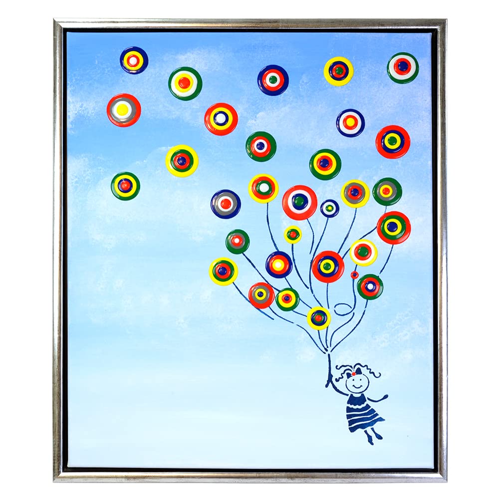 Viva Decor Blob Paint zestaw farb balonowych dla dziewczynek 6 x 90 ml