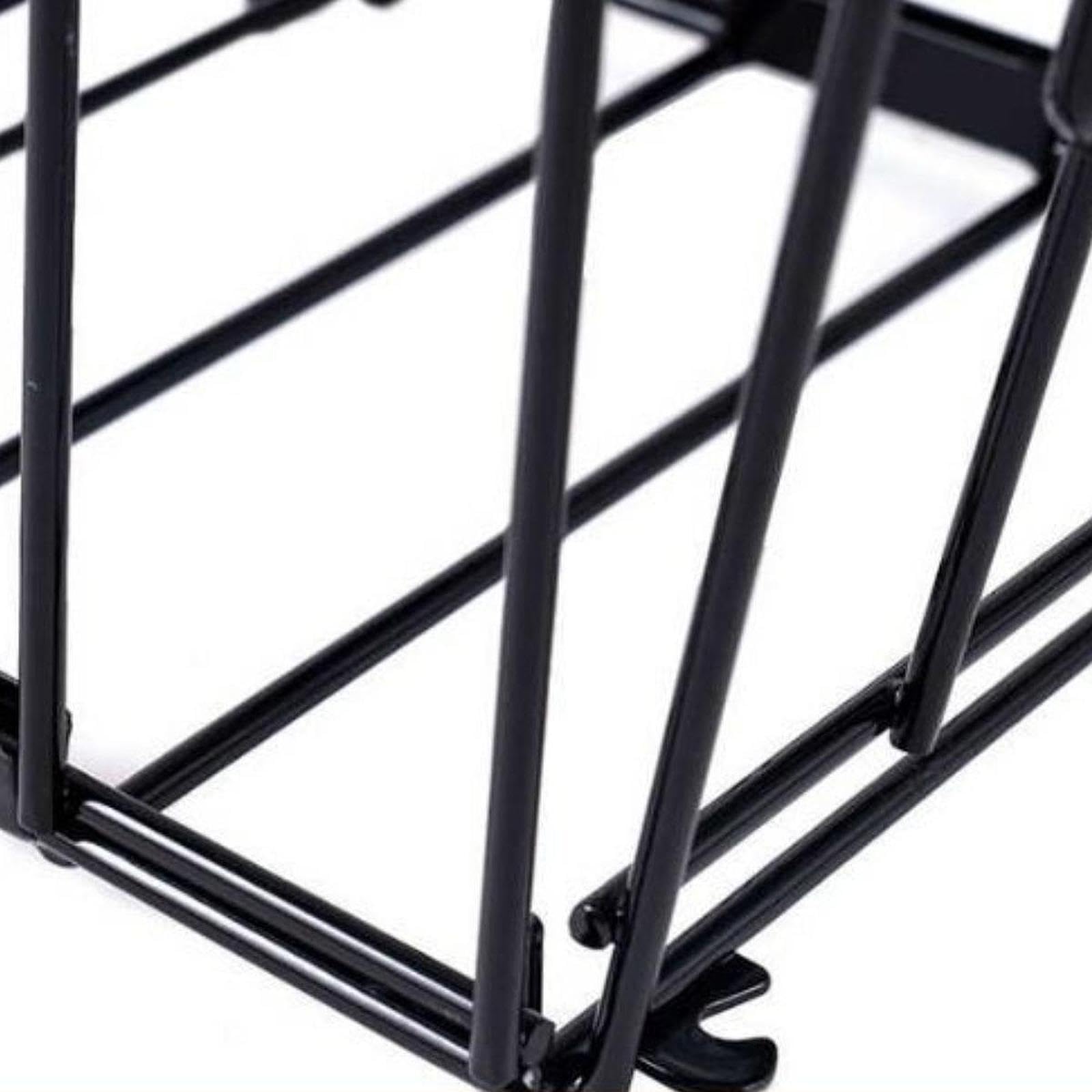 Canasta para Pelotas de Tenis con Ruedas Cesta Recogepelotas Organizador de Bolas Estante Sólido de Hierro Montaje Rápido Adecuado para Canchas de