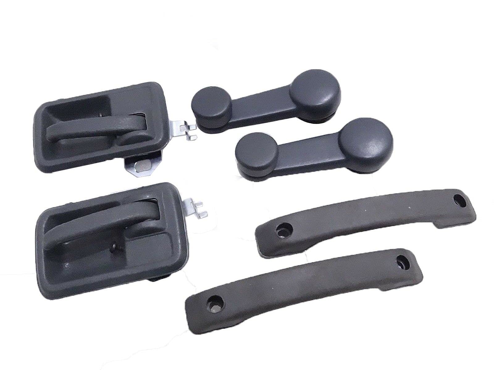 AEspares Suitable For Suzuki Samurai SJ 413 SJ 410 Sierra Drover Inner Handle Complete Set