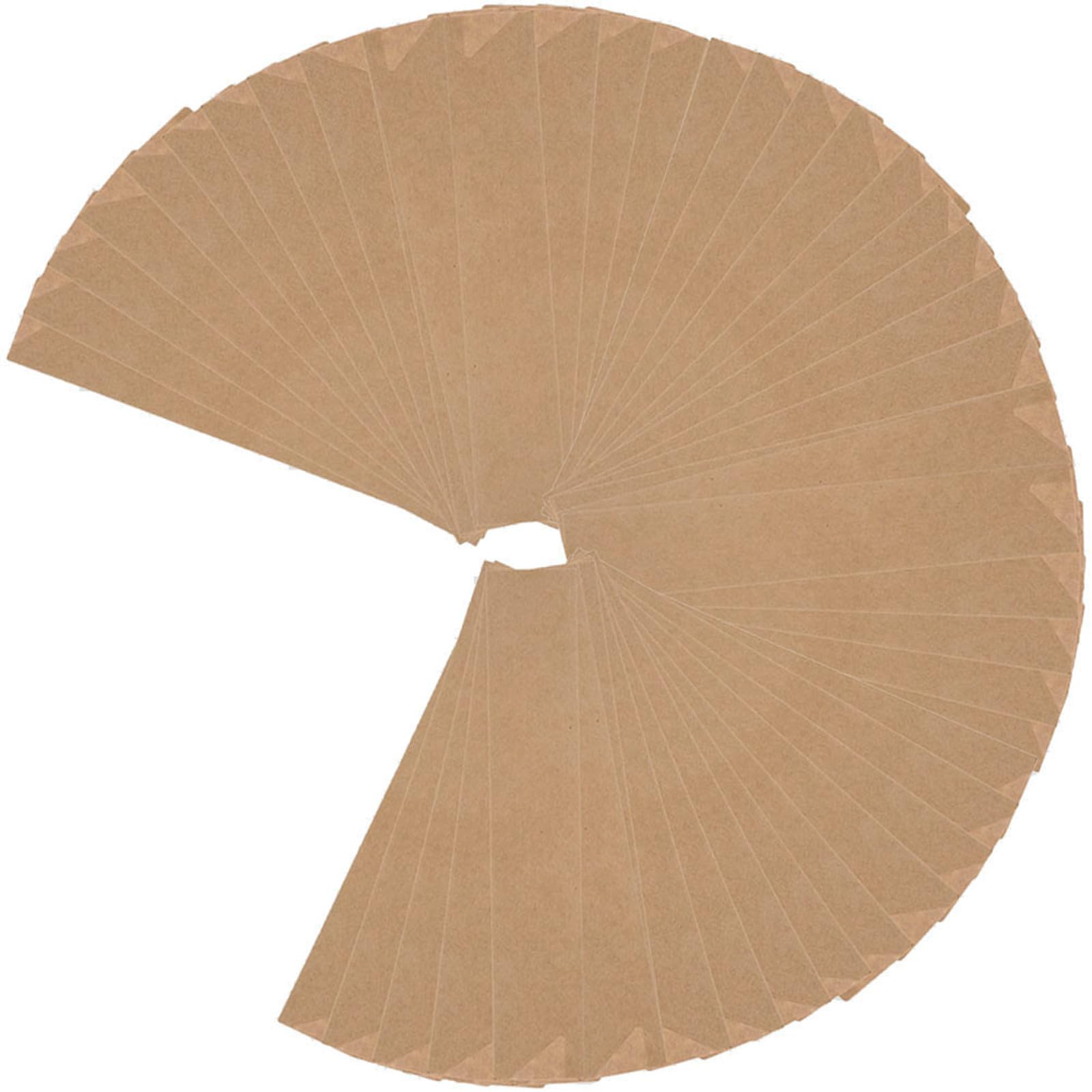 Fundas de papel kraft para palillos rompen fácil solución con bolsas LABRIMP 300 piezas