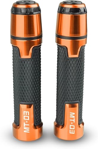 Motocicleta para Y&AMAHA MT-03 MT03 MT 03 2014 2015 2016 2017 2014-2018 MT-03 MT03 MT 03 Manillar de motocicleta Agarraderas de mano (color naranja)
