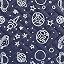Starry Voyage Navy