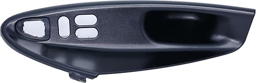 Miniatura 3 de -723695 Bisel para interruptor de ventana interior, parte delantera, lado del conductor, negro texturizado, se vende individualmente para Ford