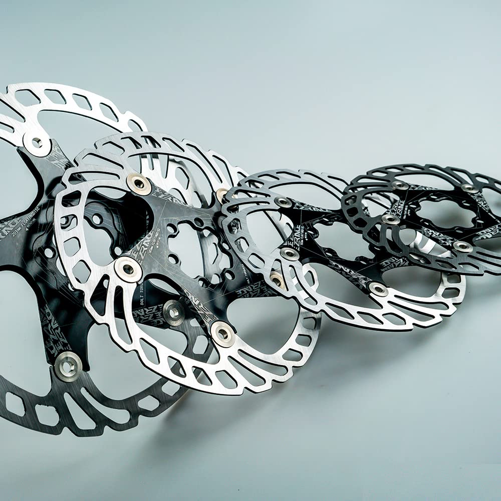 Disco Freno 1 pcs Rotor de Freno de Bicicleta Fuerte disipación de Calor Flotante 160 mm 180 mm 203 mm MTB Freno de Disco Freno Disco(203mm 1pcs)
