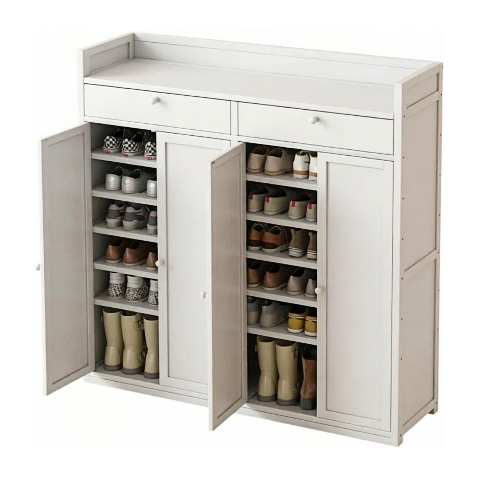 Cenz-888 Shoe Rack Free Standing Shoe Rack Household Entryway Shoe Storage Organizer Cabinet Shoe Cabinet Entryway Shoe Shelf