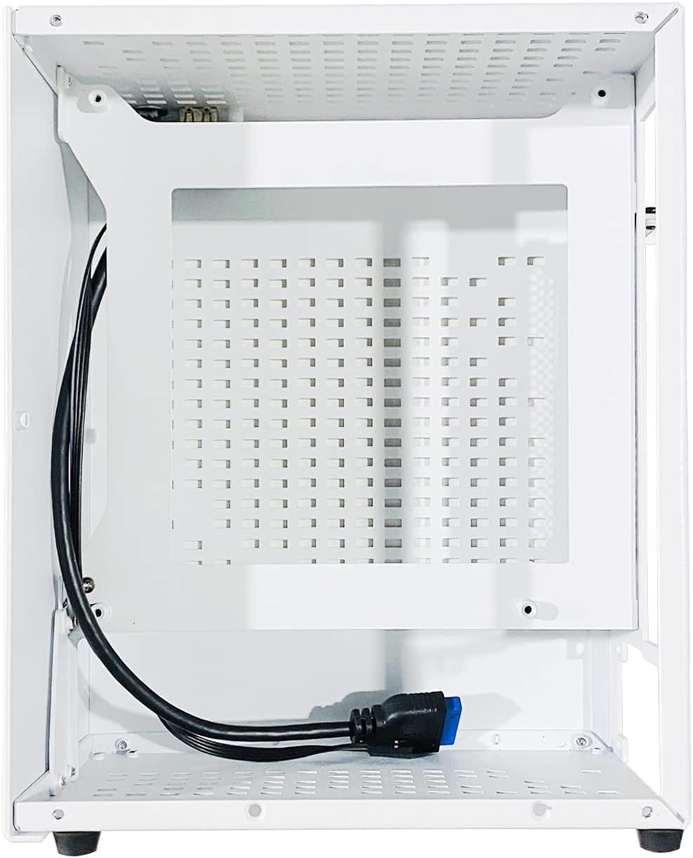 A07 Aluminium Mini-ITX Desktop Bagpack Computer Case Compatible with Mini Graphic Card, A07W