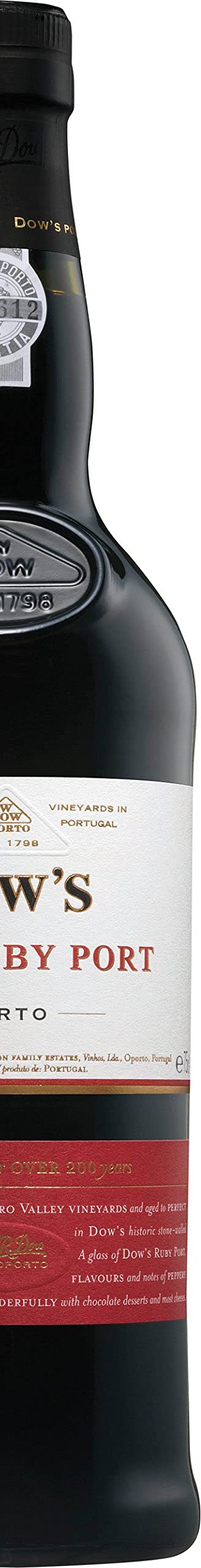 Dow's Port Fine Ruby, 2er Pack (1 x 750 ml)
