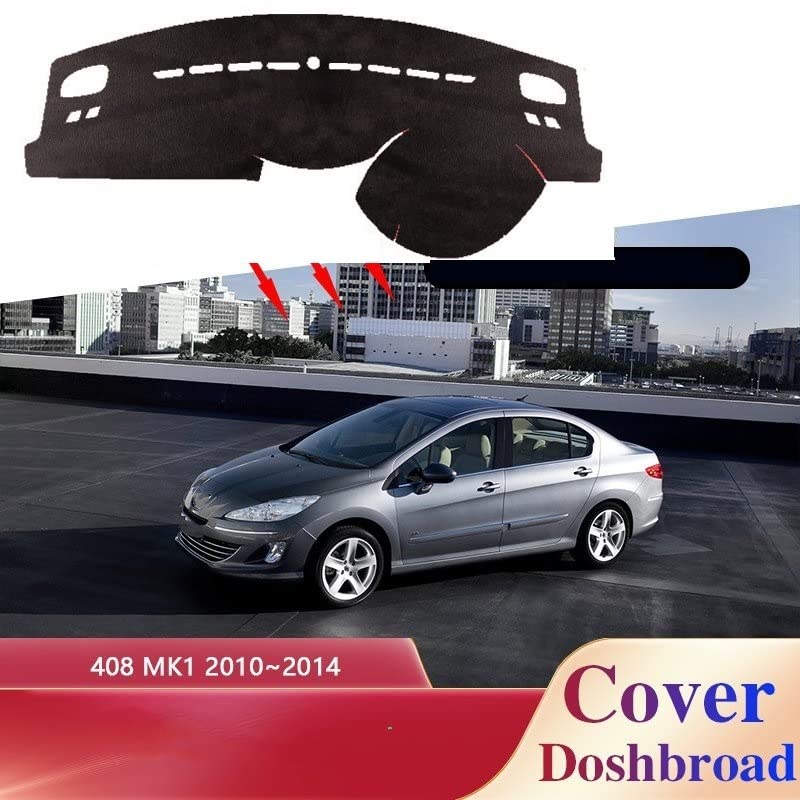 Accesorio parasol salpicadero Peugeot 408 MK1 alfombra premium 2