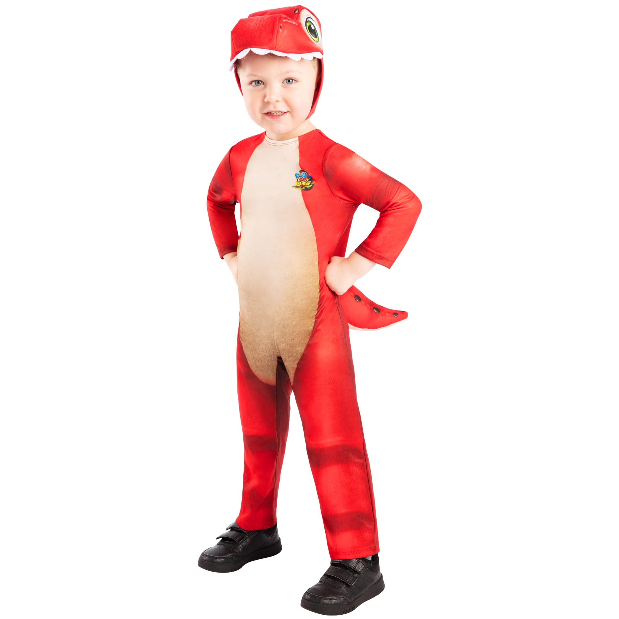 Rubies Official Paw Patrol Dino Movie Rhubarb Child Costume, Kids Fancy Dress, Size 2-3 Years