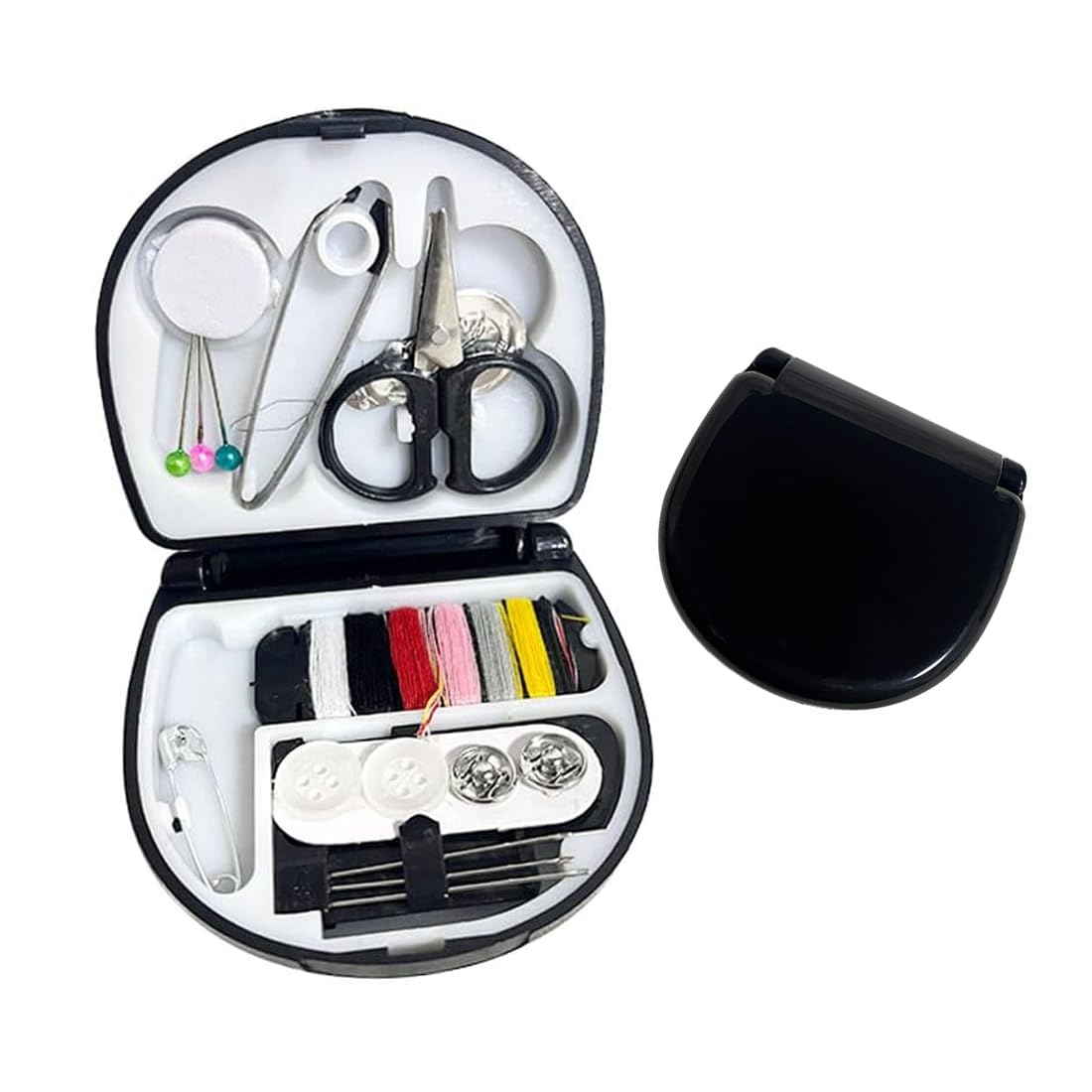 Mini kit da cucito - Kit da cucito da 200 pezzi - Filo, forbici