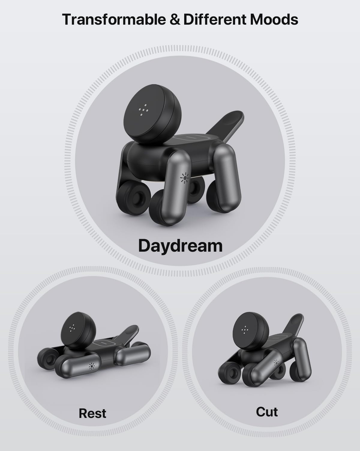 Waloo Support 3 en 1 sans fil pour iPhone, montre et Airpods