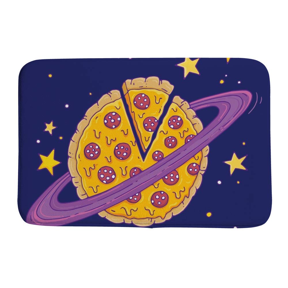 Tapis de bain mémoire de forme CHEHONG, tapis de douche absorbant jaune et violet pour enfants