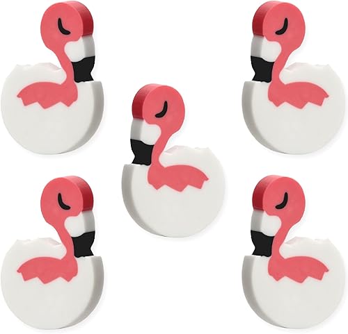 Miniatura 14 de Borradores para niños – 100 piezas de mini borradores de animales para premios de aula – Bonitos regalos a granel para suministros escolares