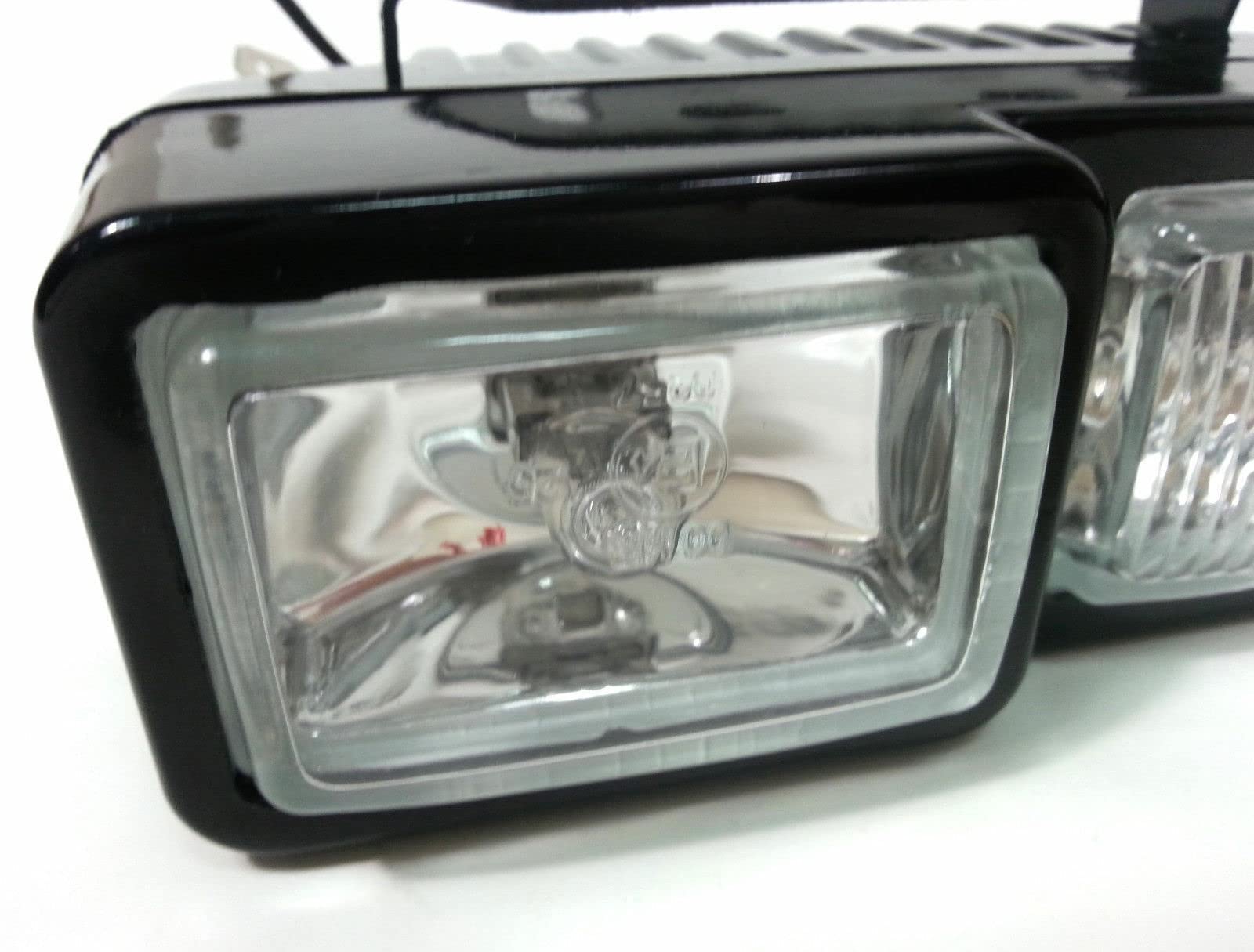 J/J 2 Fari Fendinebbia Ausiliari Luce Doppia H3 55W 12V Faretti Alogeni Universali