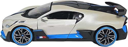Miniatura 2 de Maisto - Modelo a escala 1/24 compatible con Bugatti Divo Replica Deportivo Modelo 2018 (blanco mate)