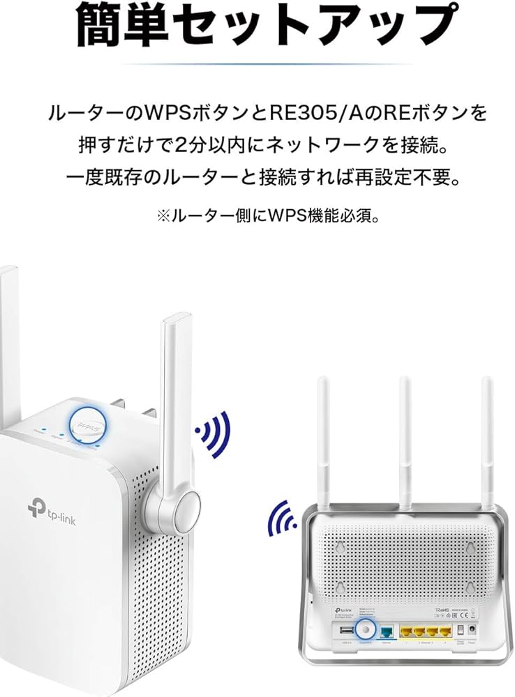 Amazon.co.jp: TP-Link WiFi中継器 AC1200 中継器 OneMesh対応 無線LAN