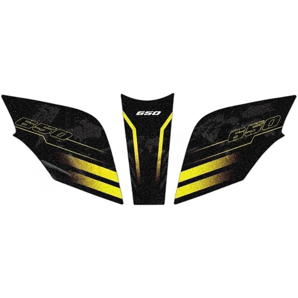 Tank Stickers Motorcycle Fuel Tank Pad Sticker for V-Strom for VS&TROM for DL 650 XT 18-23(Type1)