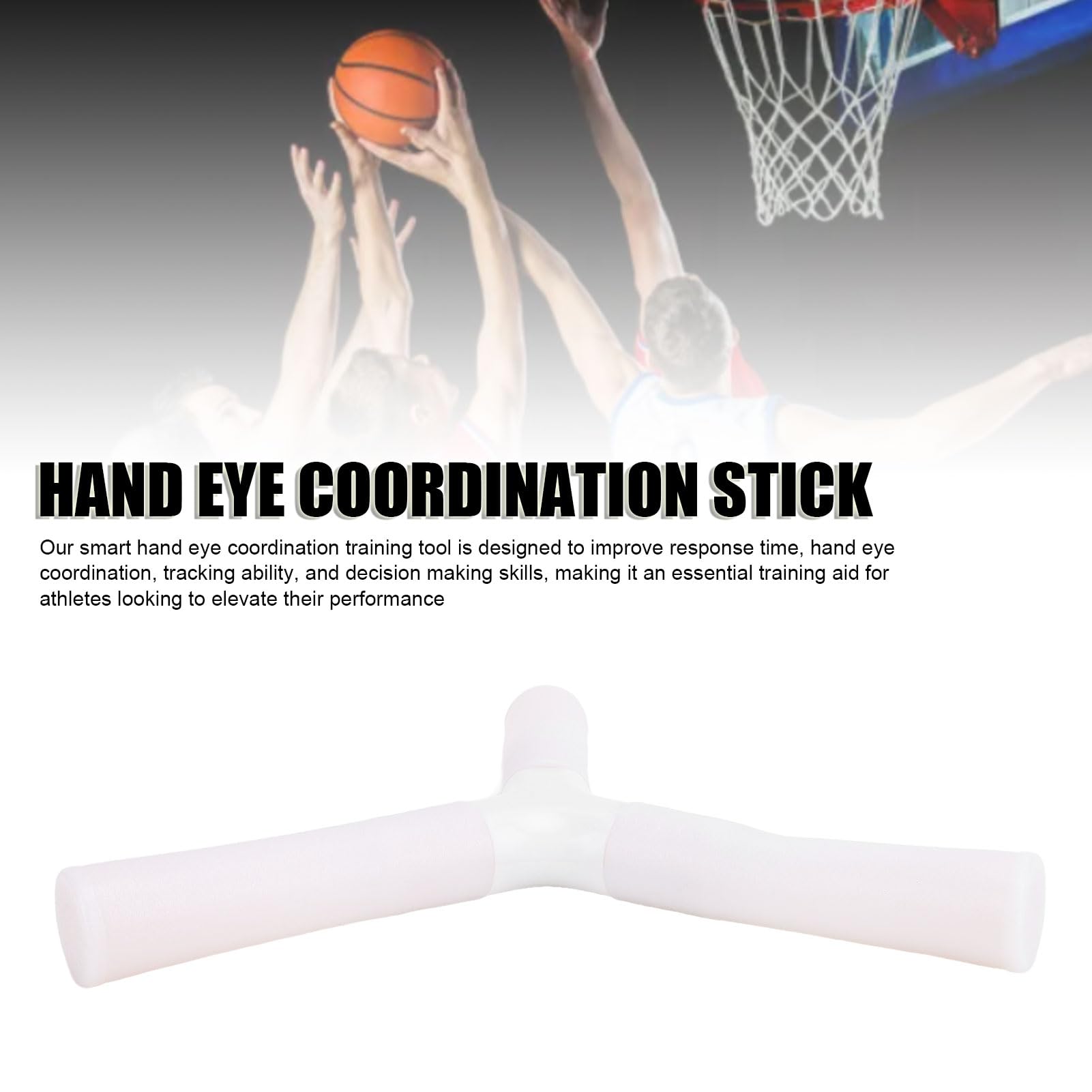 Srliya Herramienta de Entrenamiento de Ritmo, Palo de Coordinación Ojo-Mano Iluminado, Mejora la Respuesta para Atletas de Calentamiento Previo a la Competición, Material ABS
