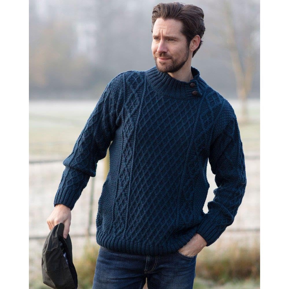 Walker and Hawkes Mountfield - Jersey de Lana de Merino para Hombre
