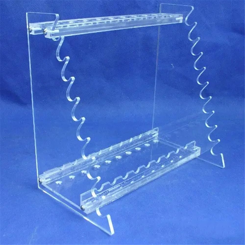 Cristalería de Laboratorio Soporte for pipetas de vidrio Gradilla for pipetas graduadas Soporte for pipetas Gradilla trapezoidal frontal