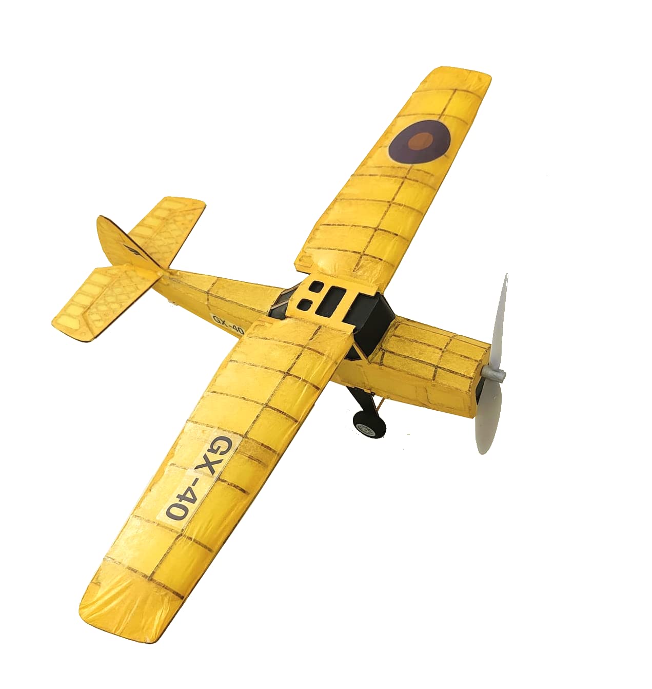 Buy Flying Wooden Model Aircraft Kit with Video Instruction, Rubber
