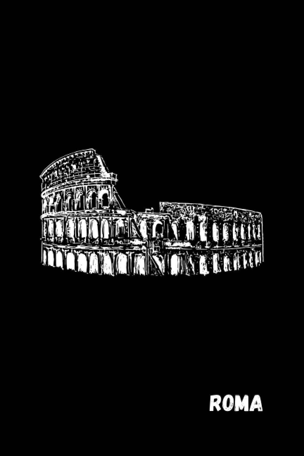 Colosseum Notebook Cover - ROMA: Journal • Tracker • Diary • Notepad • Planner • Birthday Reminder