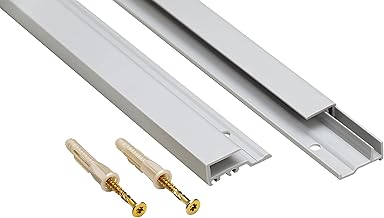 MySpiegel.de Mirror Wall Mounting Profile Set Made of Hard PVC (200 cm)