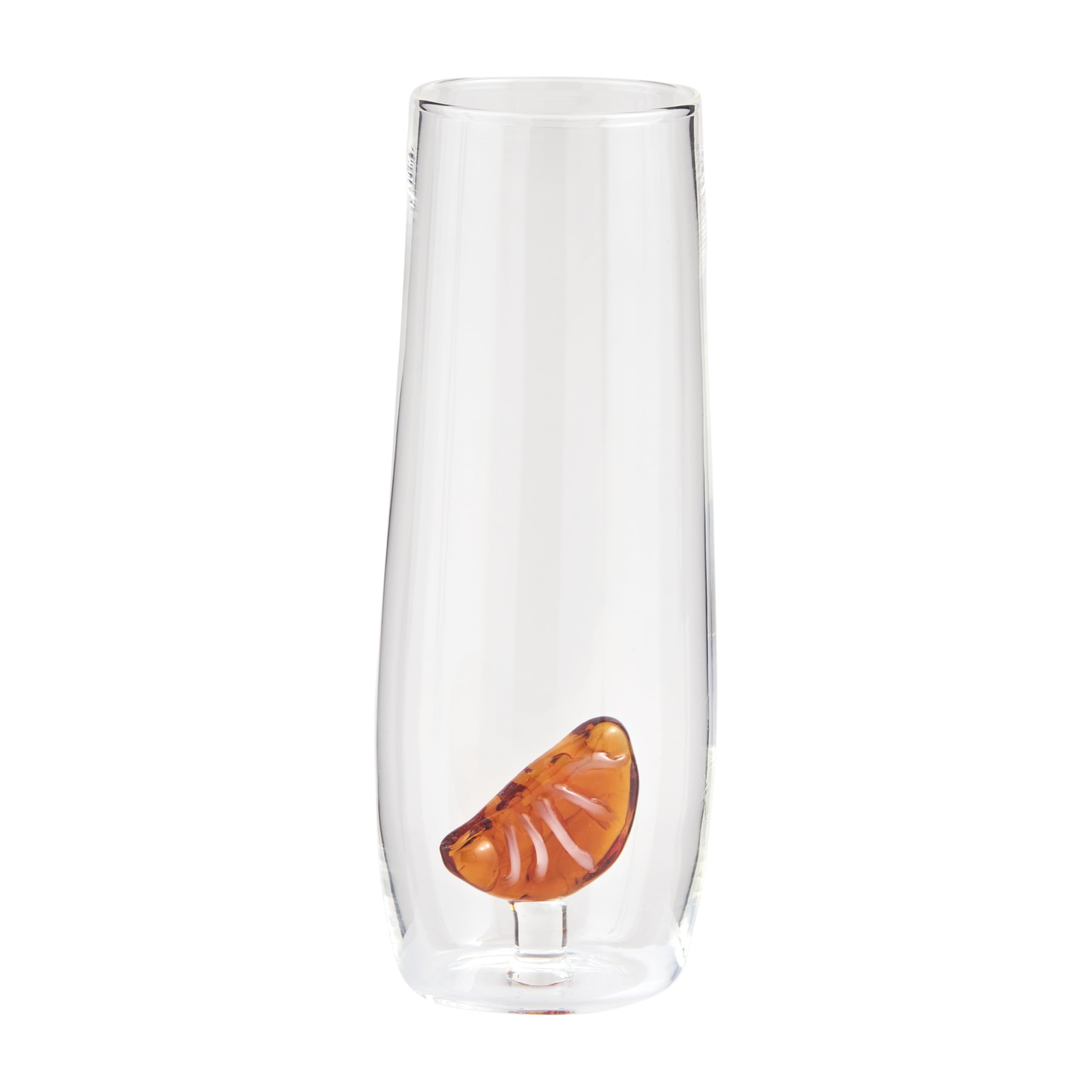 Flauta de mimosa Mud Pie copa de cristal transparente de 8 3/4 onzas para coctelería