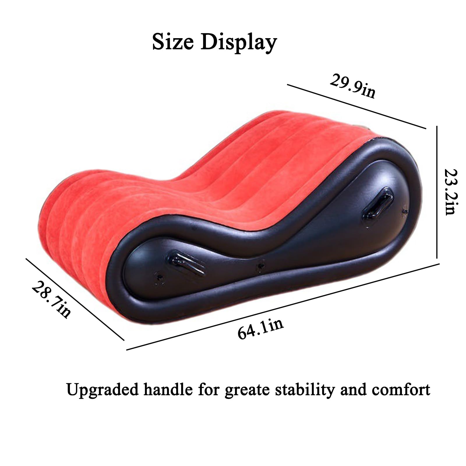 Cojín inflable para sofá sexual, silla de bondage para parejas, colchones sexuales hinchables, sofá de bondage con esposas, grilletes para los pies, juguetes sexuales eróticos BDSM, posiciones