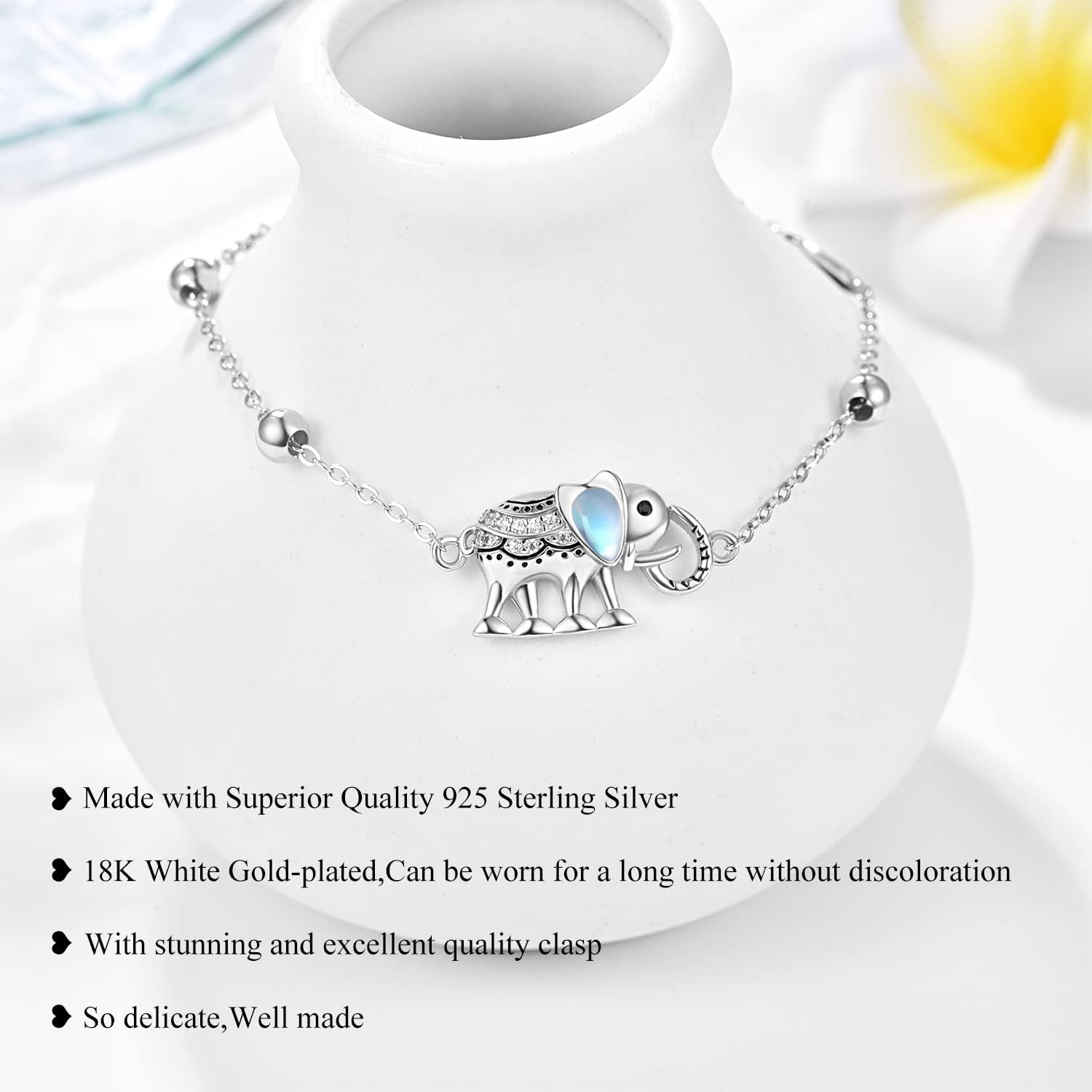 Palpitate Butterfly/Sunflower Earrings 925 Sterling Silver Hypoallergenic Drop Dangle Butterfly Earrings for Women Jewelry Gifts